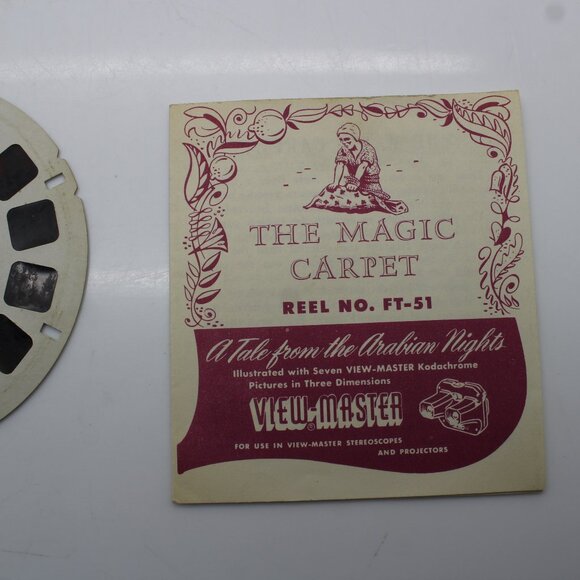 19 Vintage 1940s-50s Sawyers Single View-Master Reels Fairy Tales Hawaii Flowers - Picture 10 of 16